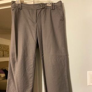 Ann Taylor Gray Slacks Size 12P